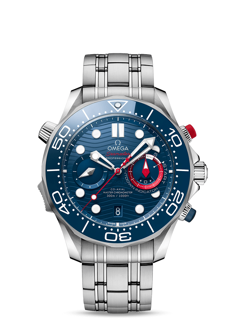 Omega Seamaster Diver 300m Co-Axial Master Chronometer Chronograph 44mm 210.30.44.51.03.002