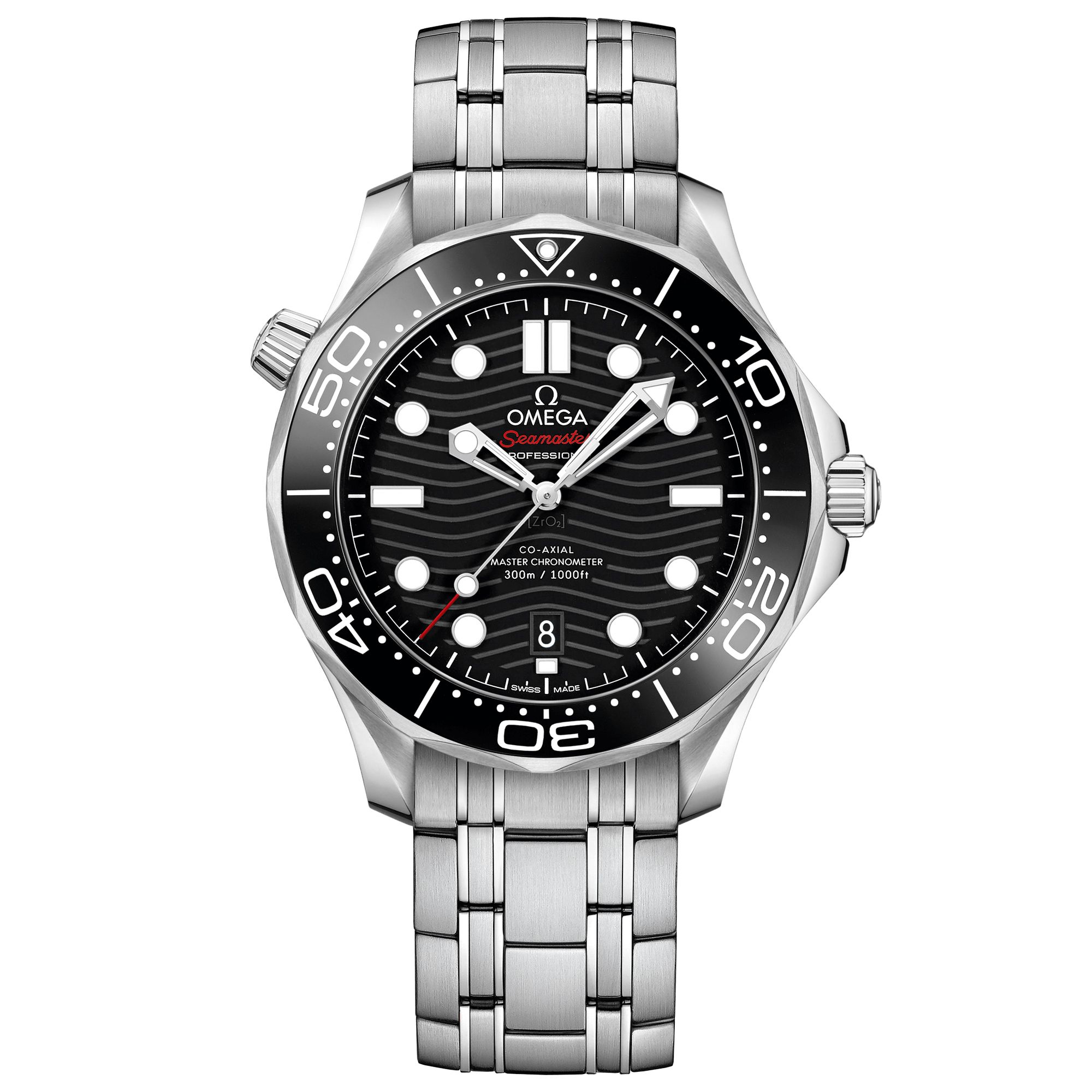 OMEGA SEAMASTER DIVER 300M CO‑AXIAL MASTER CHRONOMETER 42 MM WATCH 210.30.42.20.01.001