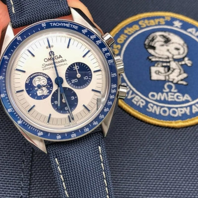 Omega Speedmaster – NEW 2023 Speedmaster ‘Silver Snoopy Award’ 50th Anniversary Watch 310.32.42.50.02.001