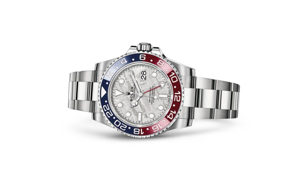 Rolex GMT-MASTER II Oyster, 40 mm, white gold WATCH M126719BLRO-0002