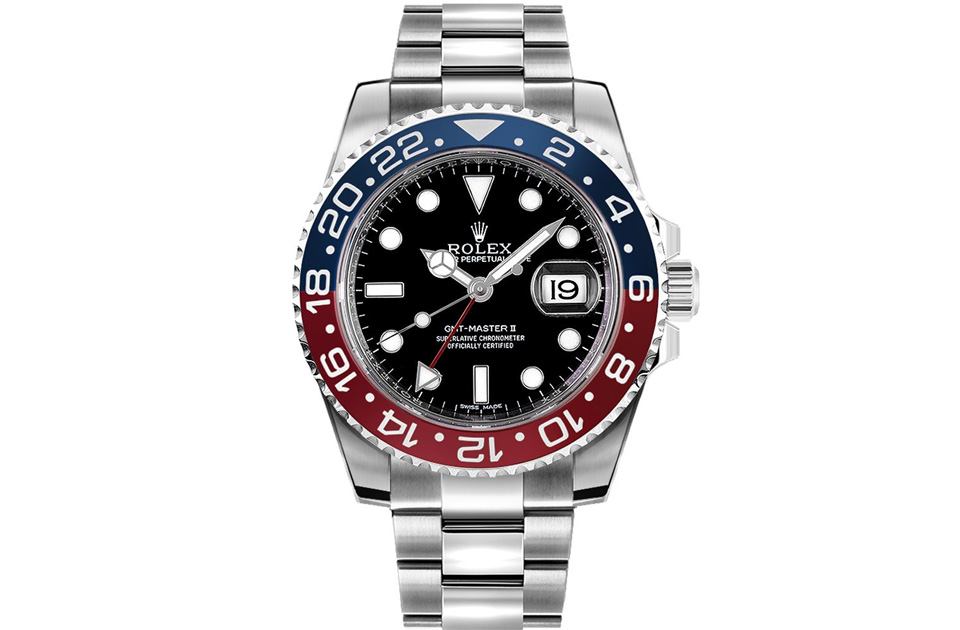 Rolex GMT-MASTER II Oyster, 40 mm, Oystersteel m126710blro-0001