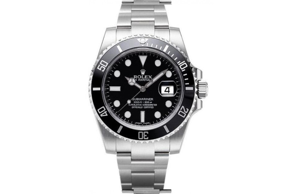 Rolex Oyster Perpetual Submariner Black Dial Watch 116610LN-97200