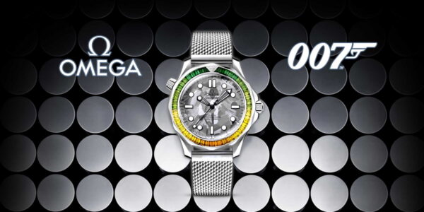 OMEGA Seamaster Diver 300m Co Axial Master Chronometer 42 mm James Bond 60th anniversary watch 210.55.42.20.99.001