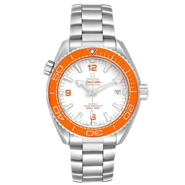 OMEGA Seamaster Planet Ocean 600M White Dial Stainless Steel Men’s Watch 215.30.44.21.04.001