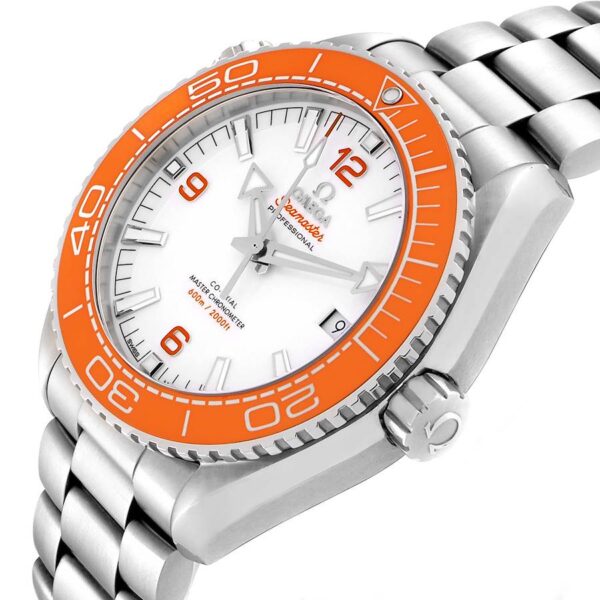 OMEGA Seamaster Planet Ocean 600M White Dial Stainless Steel Men’s Watch 215.30.44.21.04.001