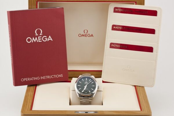 Omega Seamaster Aqua Terra Green Dial 41mm Dial Watch 220.10.41.21.10.001