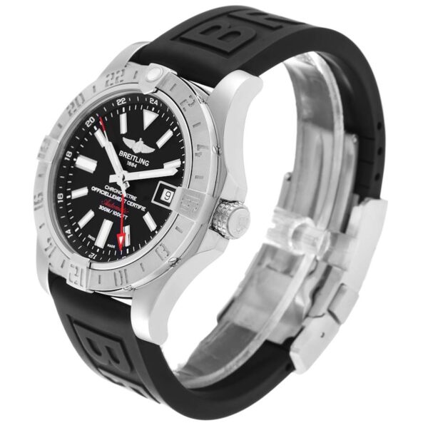 Breitling Avener II GMT Black Dial Men's Watch A3239011-BC35