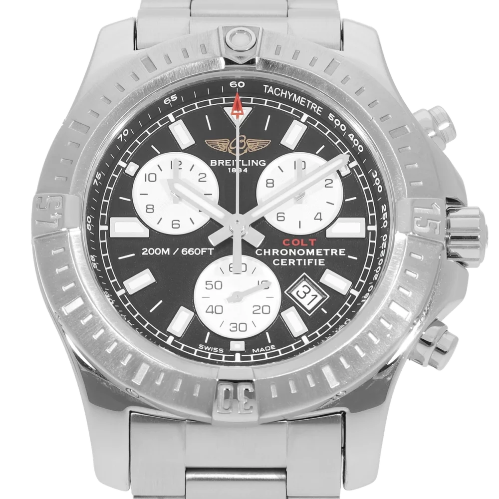 Breitling Colt 44 Quartz Chronogragh Men's Watch A7338811 BD43