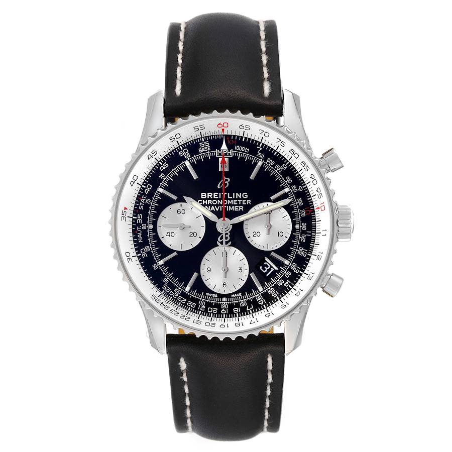 Breitling Navitimer 01 Black Croc Tang AB0121211 B1P1