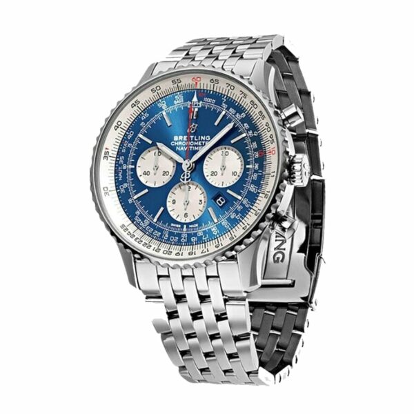 BREITLING Navitimer 1 Chronograph Automatic Chronometer Blue Dial Men's Watch AB0121211 C1A1