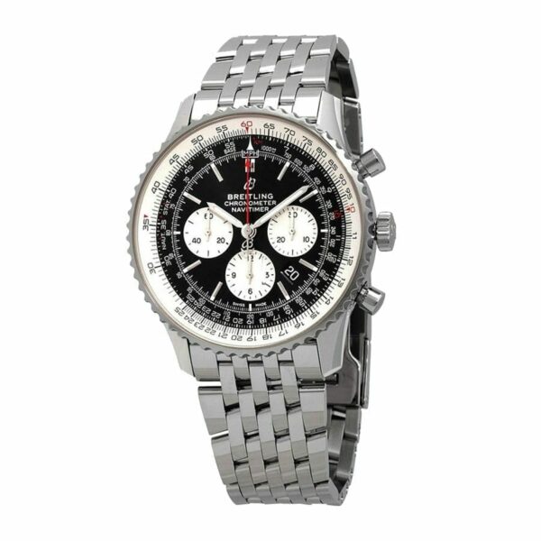 BREITLING Navitimer 1 Chronograph Automatic Chronometer Black Dial Men's Watch AB0127211 B1A1