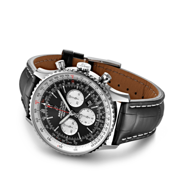 Navitimer 1 Chronograph Black Dial Men's Watch AB0127211B1P2