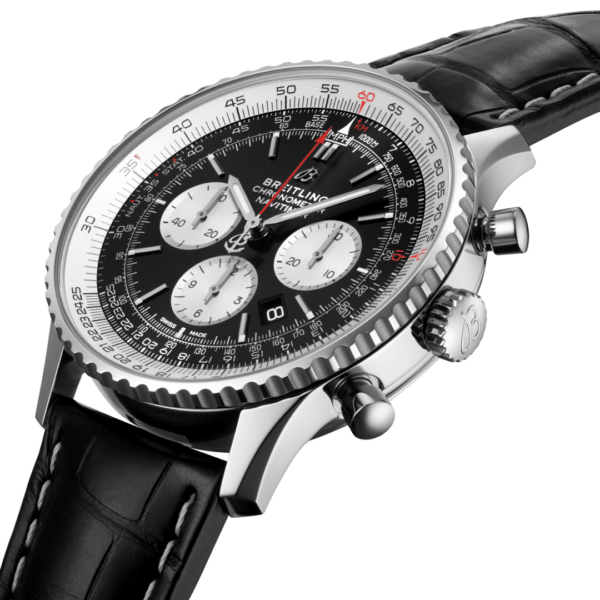 Navitimer 1 Chronograph Black Dial Men's Watch AB0127211B1P2