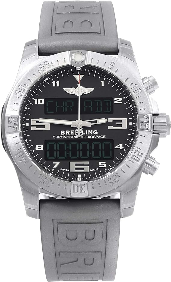 Breitling B55 Bluetooth Connected Chronograph in Titanium Volcano Black Dial EB5510H1 BE79