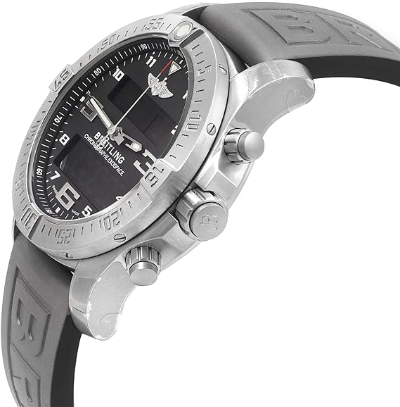 Breitling B55 Bluetooth Connected Chronograph in Titanium Volcano Black Dial EB5510H1 BE79