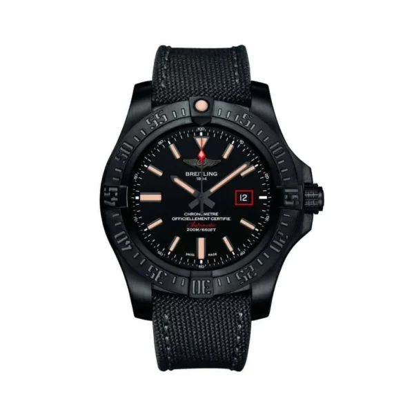 Breitling Avenger Blackbird Black Fabric Stap V1731110 BD74