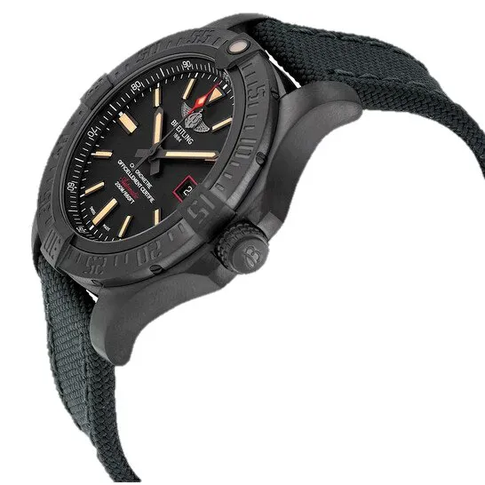 Breitling Avenger Blackbird Black Fabric Stap V1731110 BD74