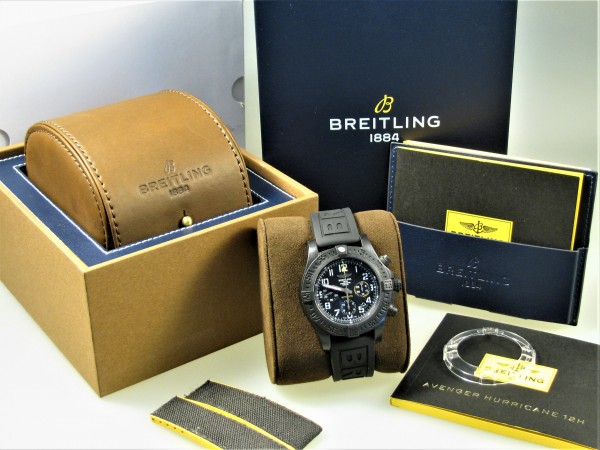 Breitling Avenger hurricane Black Men's Watch XB0180E4-BF31