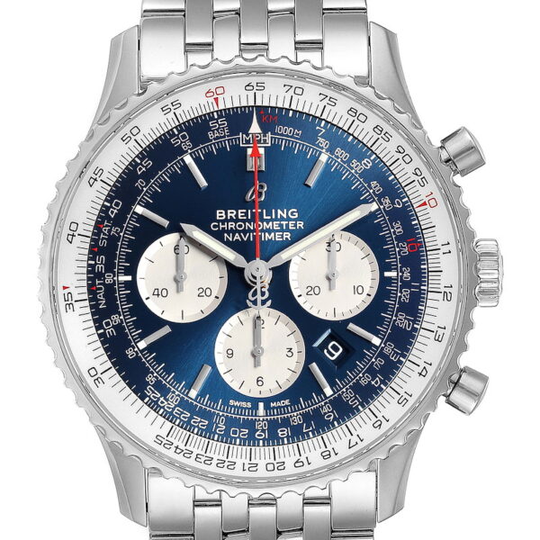 Replica Breitling Navitimer B01 Blue 	AB0127211C1A1